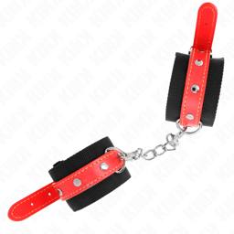 Kink Handgelenkfesseln, Umfang von 19 bis 24 cm im Größenvergleich