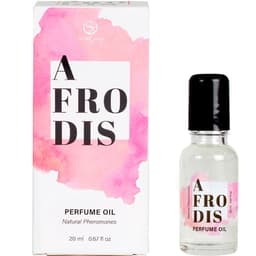 SecretPlay Afrodis Parfümöl mit Pheromonen, Roll-on-Flasche komplett