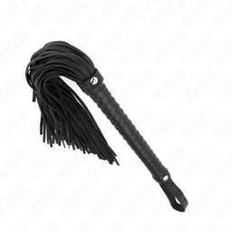 Verpackung der Kink Peitsche mit schwarzem Strukturgriff, 48,5 cm