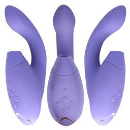 Womanizer Duo 2 – Druckwellenvibrator mit G-Punkt-Arm – Flieder, Ansicht 16