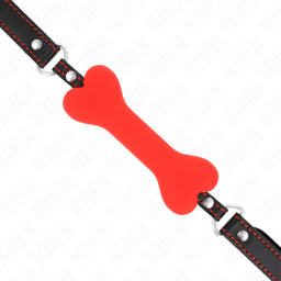 Kink Beißknebel, Größenvergleich mit 12 cm Länge – zusätzliche Detailansicht des Produkts