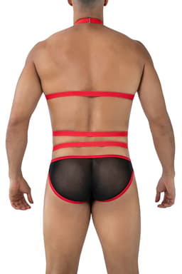 Cut4Men Body-Harness, Detailansicht der Metallelemente