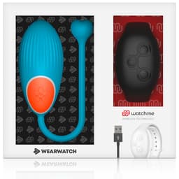 Wearwatch Egg und WatchMe-Smartwatch nebeneinander – Studioaufnahme