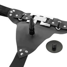 Harness Attraction Strap-on mit Vibration – Modellserie – Emmett – realistisch (16,5 cm / Ø 3,7 cm), Ansicht 39