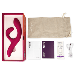 We-Vibe Nova mit We-Connect-App auf dem Smartphone in scharfer Nahaufnahme