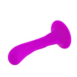 Baile Passion Analplug an einer glatten Fläche per Saugnapf befestigt
