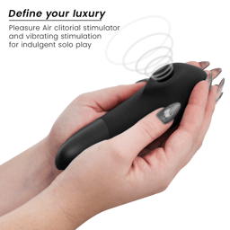 Womanizer Enhance Klitorisstimulator mit Pleasure Air, im Badezimmer, wasserdicht nach IPX7