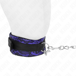 KINK Samtspitzen-Halsband mit Leine, Detailansicht der 105 cm langen Leine