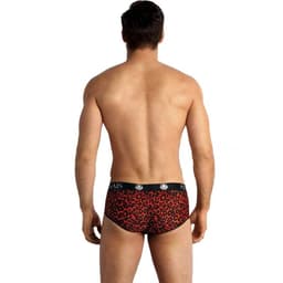 Anais Men Tribal Kurzslip, Detailansicht des Beinausschnitts