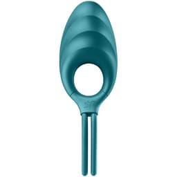 Satisfyer Swordsman Vibro-Penisring in der Farbvariante Blau abgebildet