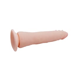 Baile Fit realistischer TPR-Dildo mit Wirbelsystem mit Blick auf die Standbasis von unten