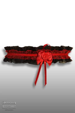 Demoniq Sarah Dessous-Set, Nahaufnahme des Materials, Dessous-Set von Demoniq