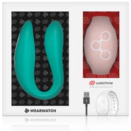 Wearwatch WatchMe Meerwasser/Rosa, Anwendungsbeispiel am Körper