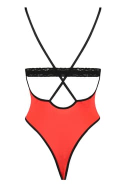 Passion Stringbody von der Seite, Spitzestruktur im Detail – Passion Devil Collection