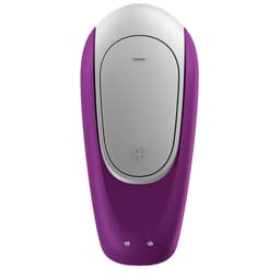 Farbvarianten des Satisfyer Double Fun Paarvibrators nebeneinander