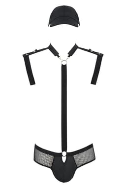Passion John Herren-Dessous-Set, Detailansicht der Verarbeitung