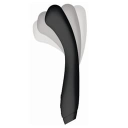 Je Joue Juno Flex G-Punkt-Vibrator in Schwarz, Gesamtansicht