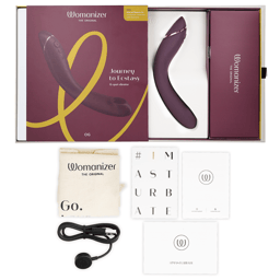 Womanizer OG in Aubergine im Wasser, wasserdicht nach Schutzart IPX7