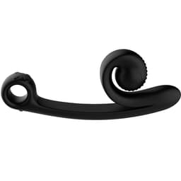 Snail Vibe Curve von der Seite mit strukturiertem Klitoriskopf im Detail
