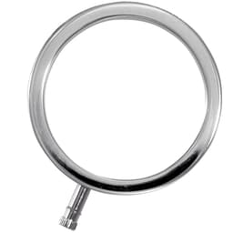 ElectraStim ElectraRing einzelner Elektro-Penisring aus Metall, Gesamtansicht