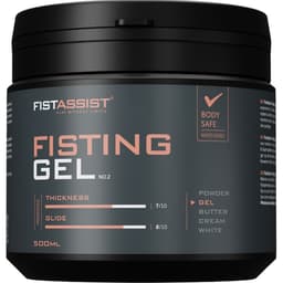 Cobeco Fist Assist Fisting-Gel, 500-ml-Behälter, Gesamtansicht
