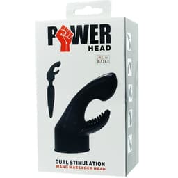 Baile Power Head Duo, Detailansicht der TPR-Oberfläche und Falte