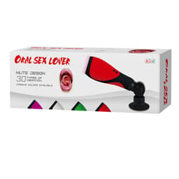 Baile Oral Sex Lover 30V – Mund-Masturbator mit Saugnapf-Adapter – Ansicht 15