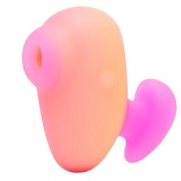 ROMP Kiss kompakter Klitoris-Druckwellenvibrator, Gesamtansicht des kompakten Stimulators