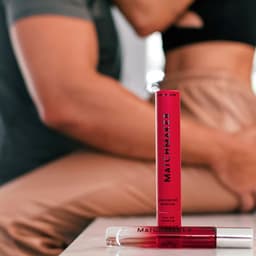Eye of Love Matchmaker Red Diamond LGBTQ Parfum mit geöffneter Geschenkverpackung