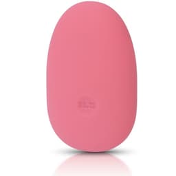 Je Joue Pebble Klitoris-Vibrator in Rosa, Gesamtansicht in scharfer Detailaufnahme