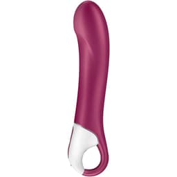 Satisfyer Big Heat von der Seite mit leicht gebogener Spitze