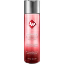 ID Sensation Gleitmittel mit Wärmeeffekt, Flasche mit 250 ml, Gesamtansicht