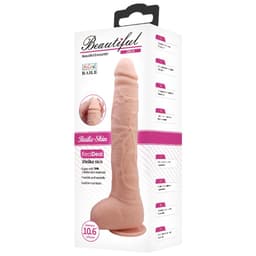 Baile flexibler realistischer Dildo, Größenvergleich mit 28 cm Gesamtlänge und 4,2 cm Durchmesser