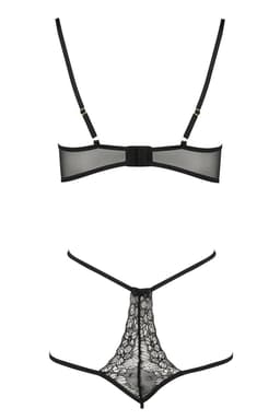 Passion Body von der Seite, Spitzestruktur im Detail – Passion Devil Collection
