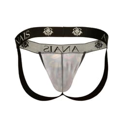 Anais for Men Jockstrap, Detailansicht des bunten Bananen-Musters