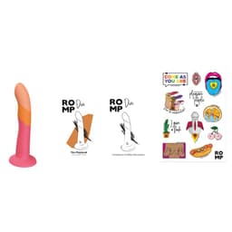 Verpackung des Romp Dizi Silikon-Dildos mit Produktabbildung