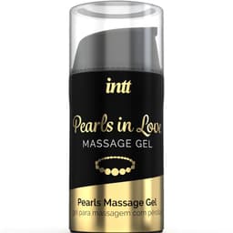 Intt Pearls in Love, Detailansicht der weißen Perlenkette in Studioqualität fotografiert
