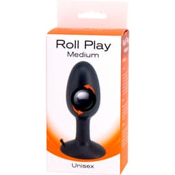 Seven Creations Roll Play Medium von der Seite, seidiges Silikon-Finish und Hals im Detail