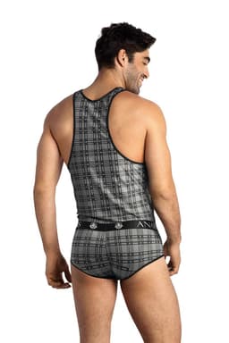 Anais Men Balance Herren-Top, Rückenansicht