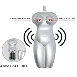 Fernbedienung des Baile Masturbators für Vibration und Soundsystem