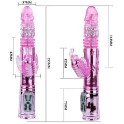 Baile Rabbit Throbbing Butterfly, Nahaufnahme der Bedientasten