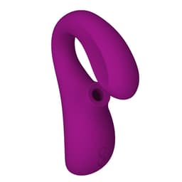 Lelo Enigma Tiefrosen, Nahaufnahme der Silikonoberfläche in typischer Produktfoto-Perspektive