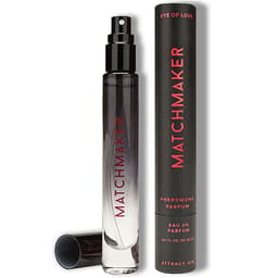 Eye of Love Matchmaker Black Diamond Pheromon-Parfum für Männer, facettierter Flakon im Detail
