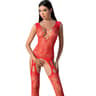 Passion BS099 – Bodystocking mit Netzdessin und Spitze