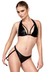 Noir Handmade Statement – Bralette in Schwarz