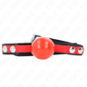 Kink – Ballknebel aus TPE, verstellbar (D-240871)