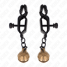 Kink Bell Jaw – Nippelklemmen mit Glöckchen, 7 cm