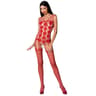 Passion BS067 – Netz-Bodystocking mit Spitze und Schrittöffnung