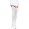 Leg Avenue – Overknee-Strümpfe aus Nylon mit Schleife