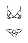 Passion Nicky – Dessous-Set aus BH und Straps-Tanga